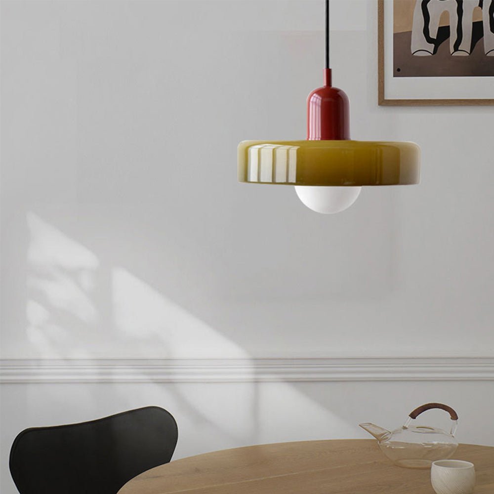 Modern Colored Glass Pendant Light for Stylish Interiors NaLani
