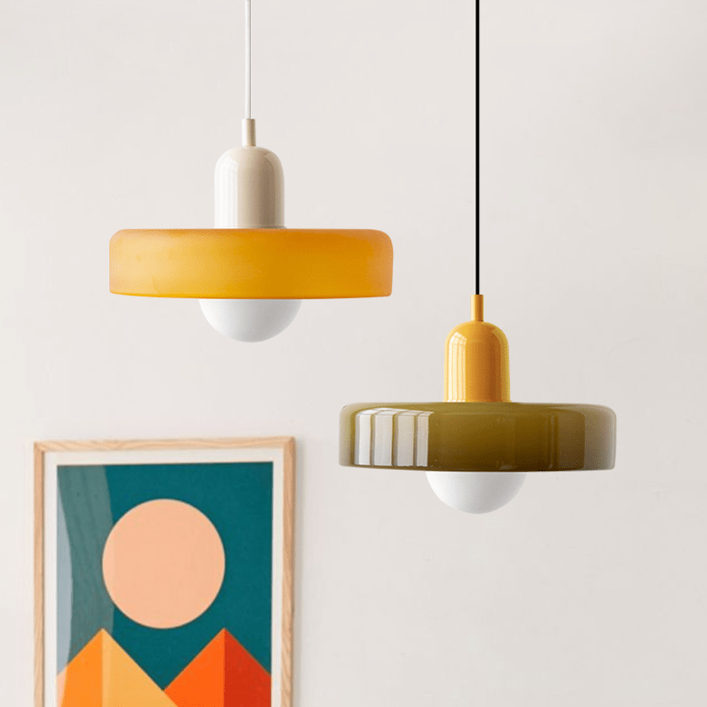 Modern Colored Glass Pendant Light for Stylish Interiors NaLani
