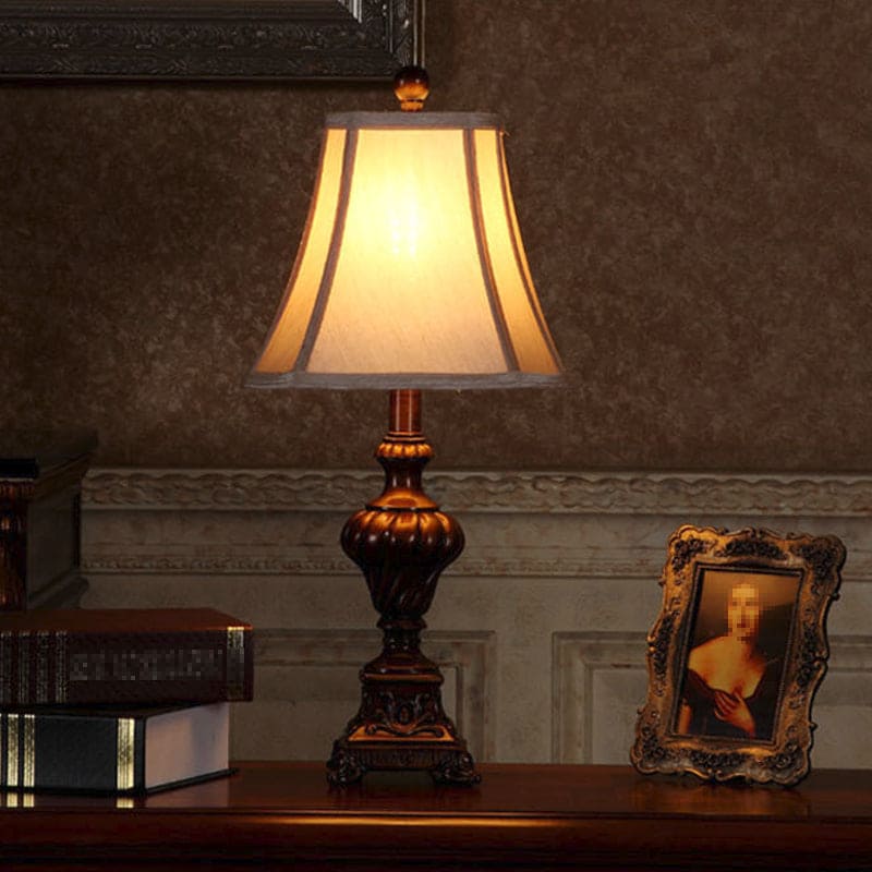 Elegant Urn Table Lamp for Timeless Charm and Warm Lighting NALANI