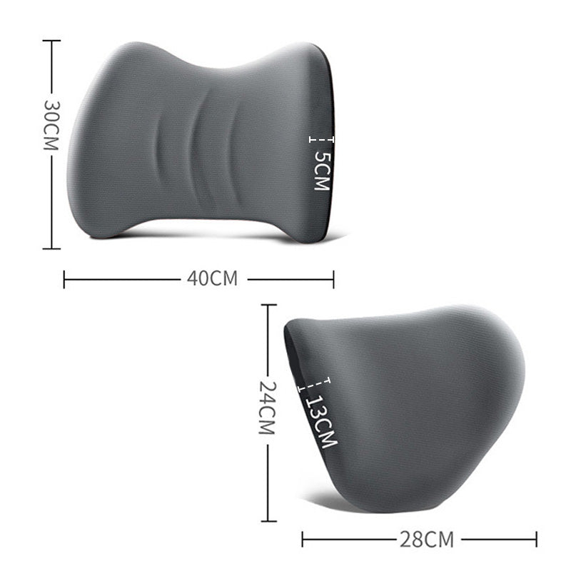 Car Headrest And Lumbar Support Cushion For Road Comfort NALANI