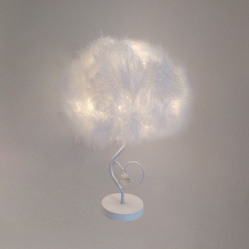 Scandinavian Feather Cloud Table Lamp for Romantic Ambiance NALANI