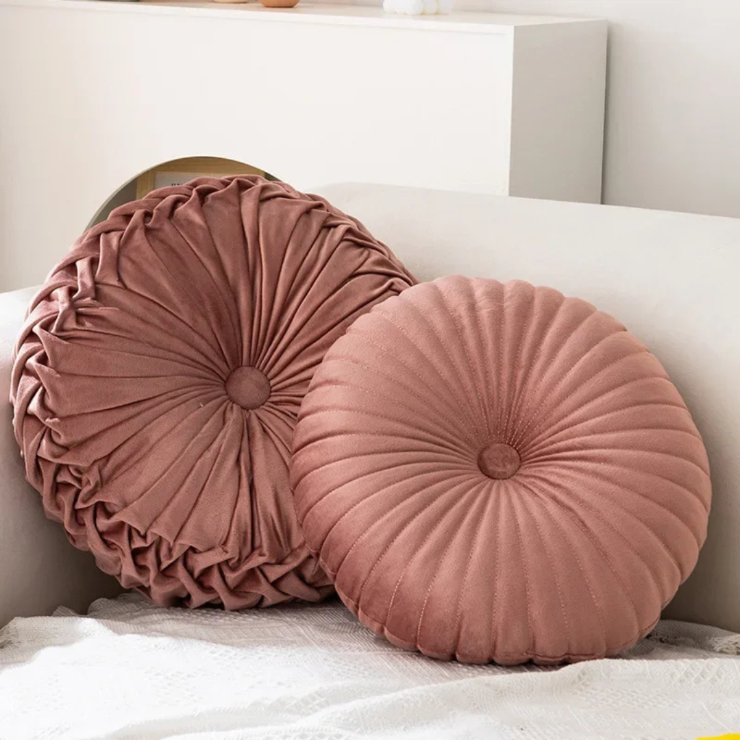 Fluffy Decorative Cushion Soft Plush Throw Pillow For Couch Rose NALANI