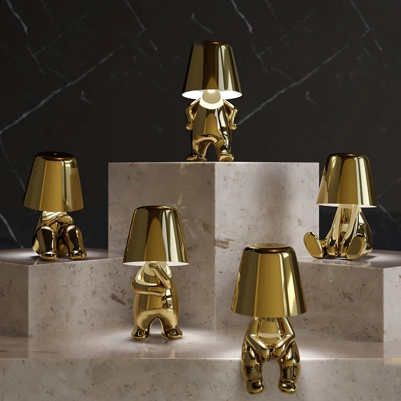 Unique Thinker Lamp Decor for Stylish Home Accent or Gift NaLani