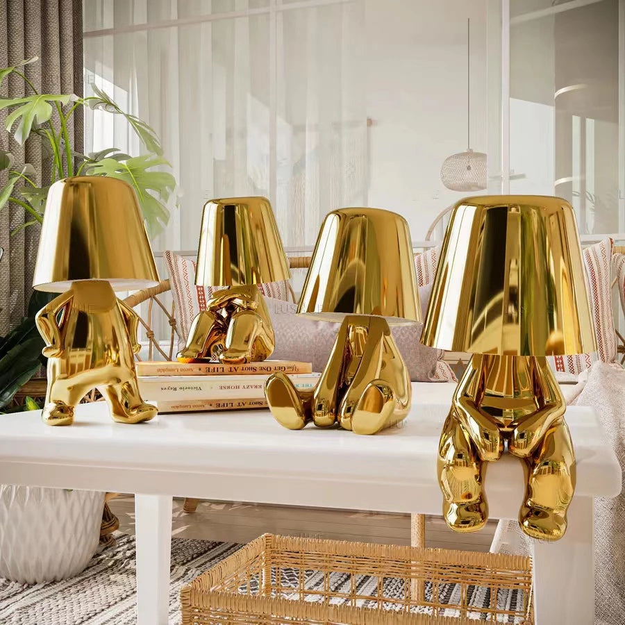 Unique Thinker Lamp Decor for Stylish Home Accent or Gift NaLani