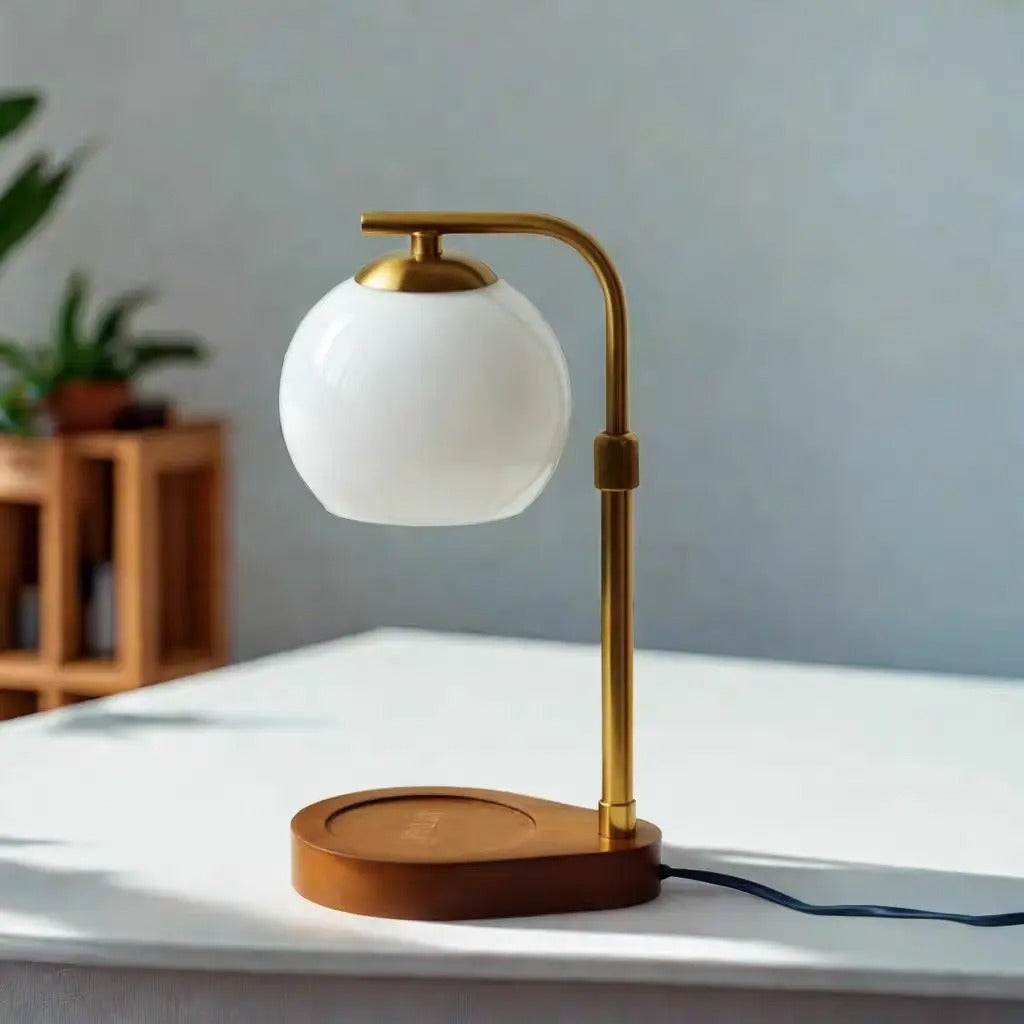 Candle Warmer Table Lamp For Cozy Ambient Glow And Mood NALANI