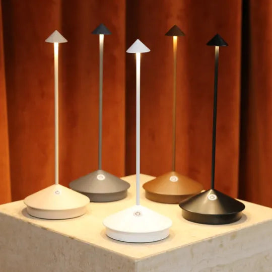 Wireless LED Table Lamp for Modern Home Decor and Brightness NaLani