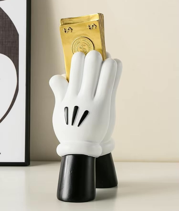 Cartoon Hand Gesture Decorative Art Piece for Unique Home Decor NaLani