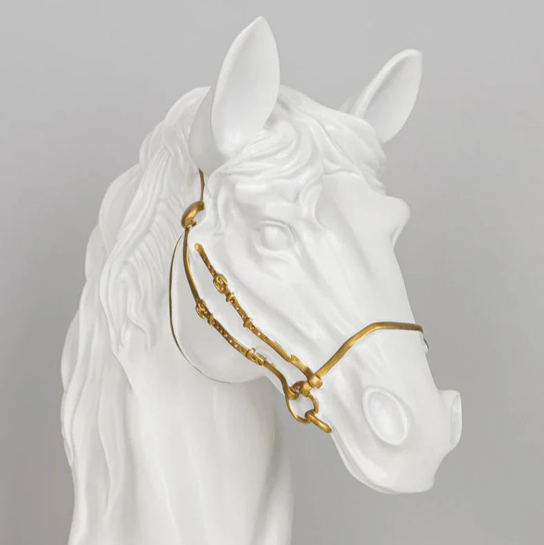 Elegant Regal Horse Sculpture for Home Decor and Art Lovers NaLani
