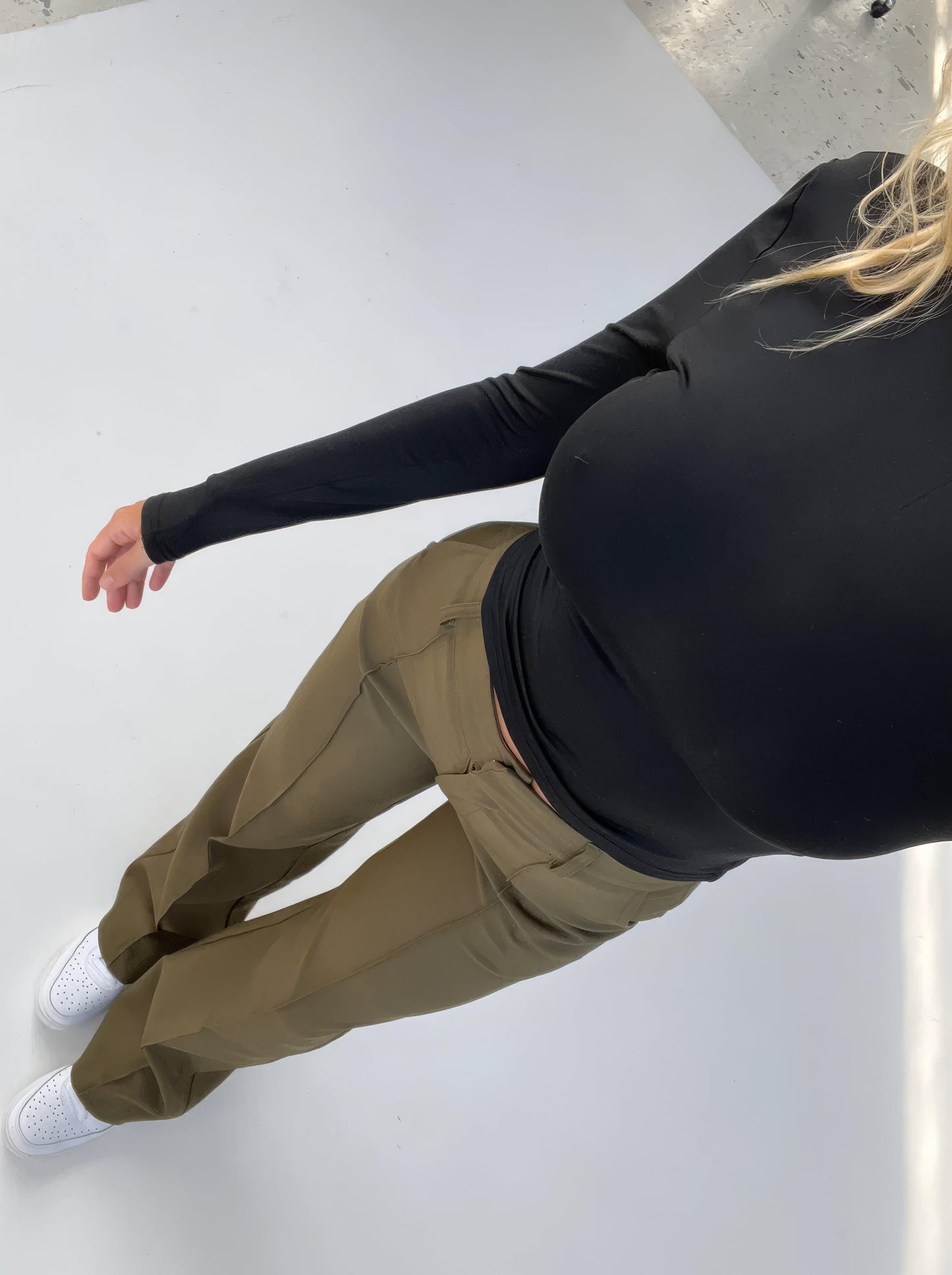 Nalani | Women's High-Waisted Wide-Leg Trousers - Tailored Fit - Full Length - Elegant & Versatile