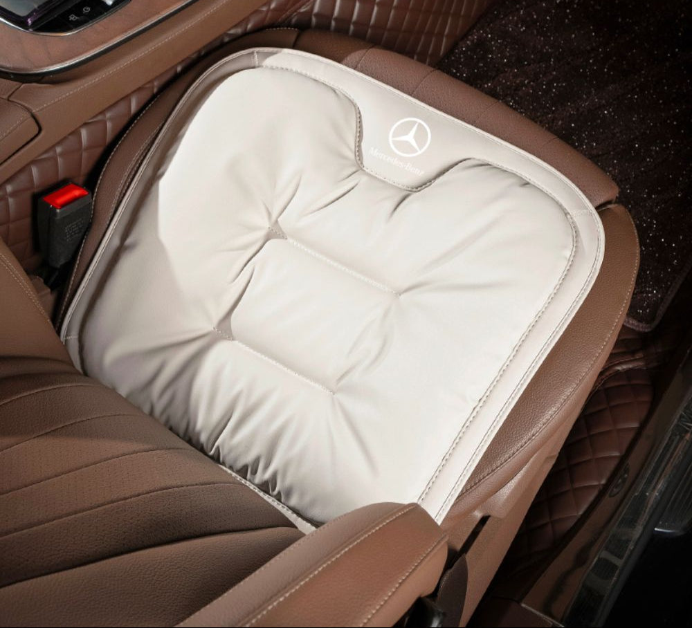 Custom Fit Car Seat Cushion For Lumbar Support Beige NALANI