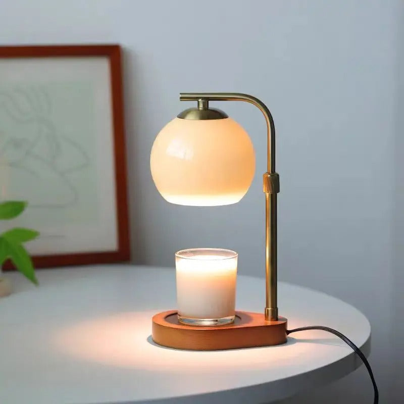 Candle Warmer Table Lamp For Cozy Ambient Glow And Mood NALANI