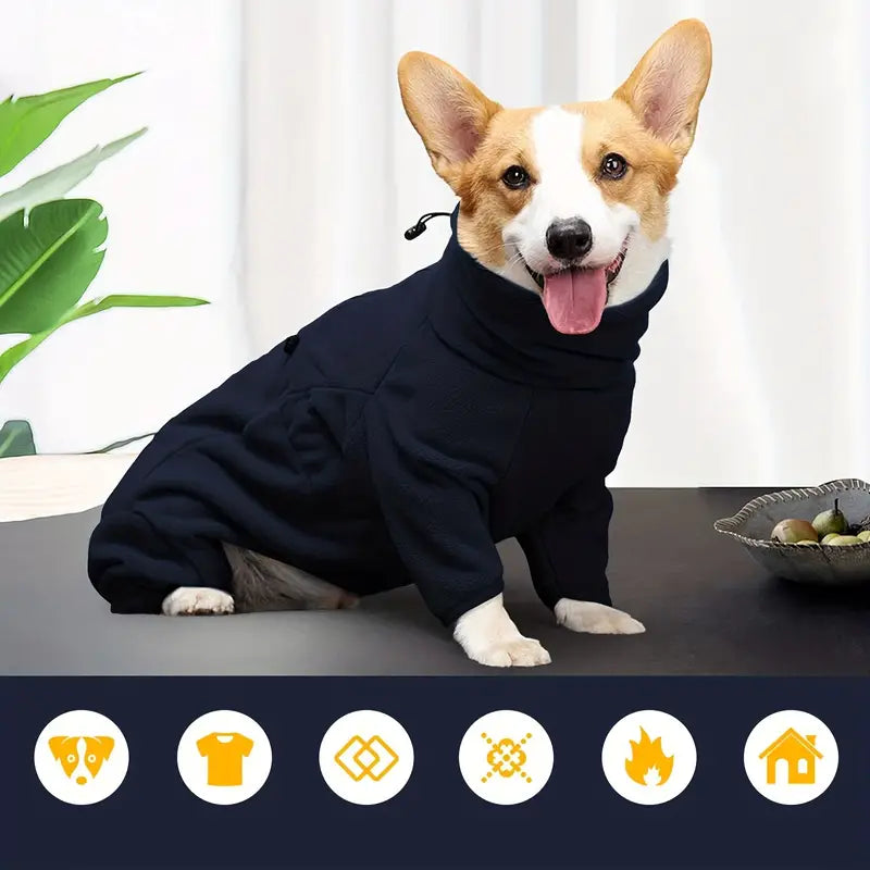 Windproof Dog Winter Coat Pajama Warmth For All Sizes NALANI