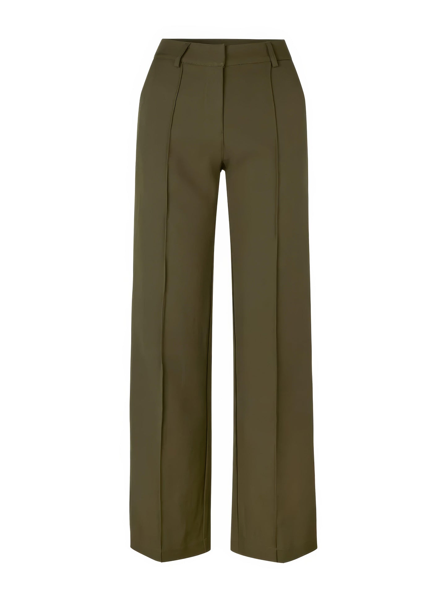 Nalani | Women's High-Waisted Wide-Leg Trousers - Tailored Fit - Full Length - Elegant & Versatile