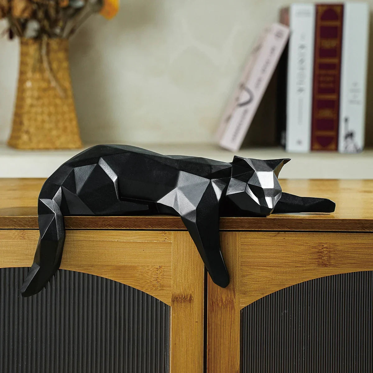 Unique GeoCat Art Piece for Home Decor and Gift Ideas NaLani