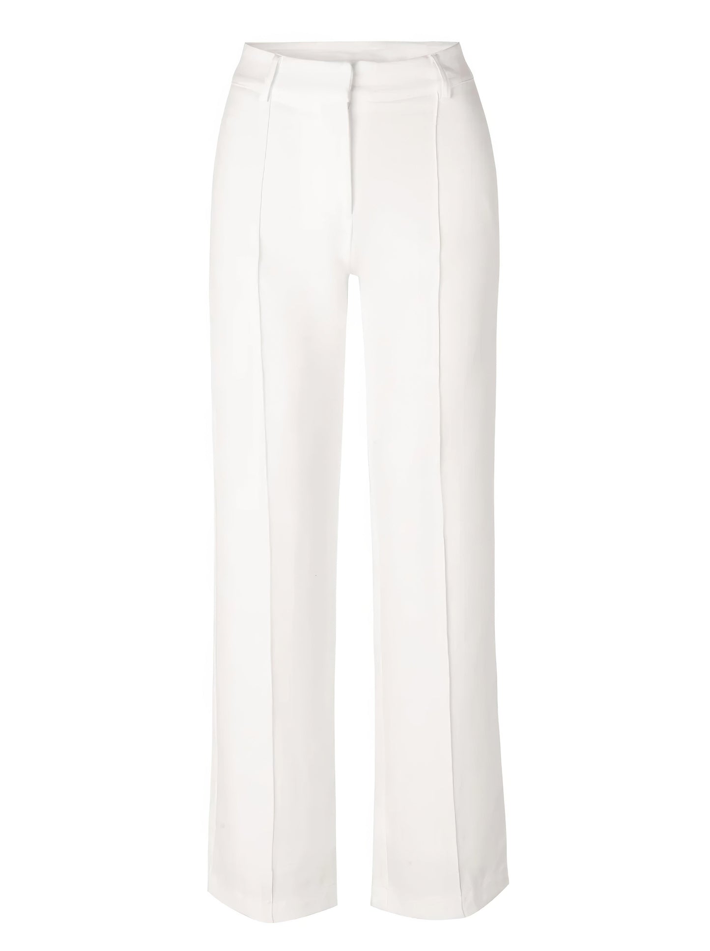 Nalani | Women's High-Waisted Wide-Leg Trousers - Tailored Fit - Full Length - Elegant & Versatile