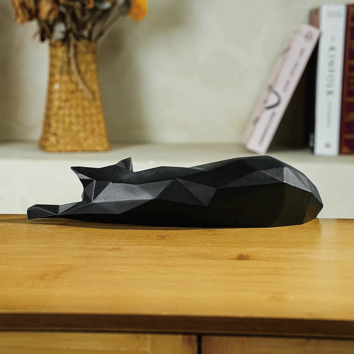 Unique GeoCat Art Piece for Home Decor and Gift Ideas NaLani