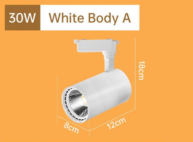 Arvesso | Surface Mounted Customizable LED Spotlights for Any Space Large A Type White NALANI