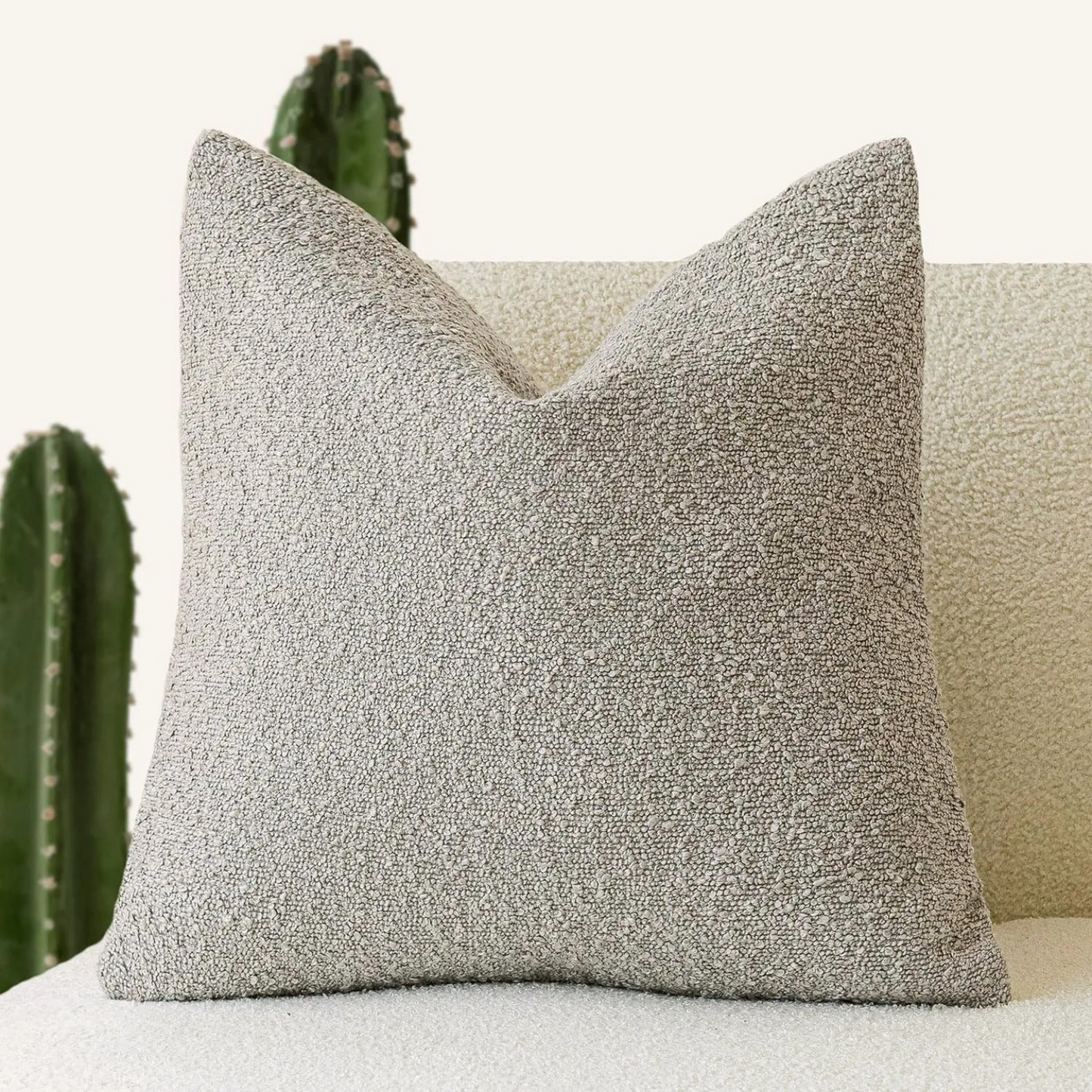 Elegant Boucle Cushion Cover for Sophisticated Home Decor NaLani