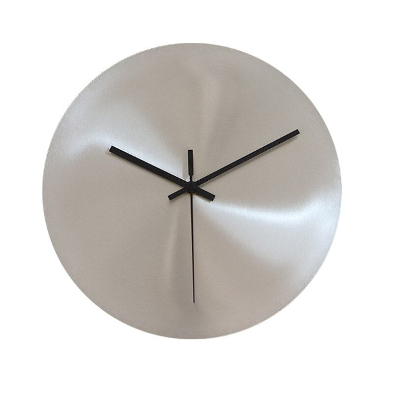 Minimalist Stainless Steel Wall Clock - Stylish and Functional Design NALANI