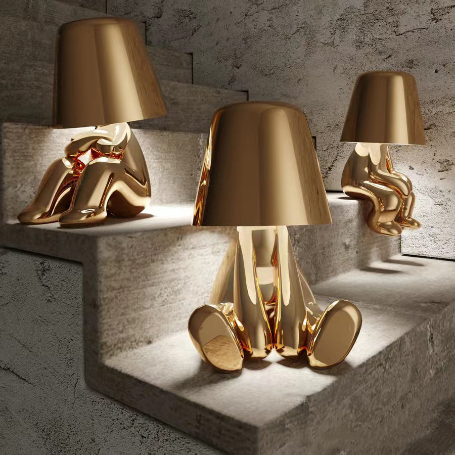 Unique Thinker Lamp Decor for Stylish Home Accent or Gift NaLani