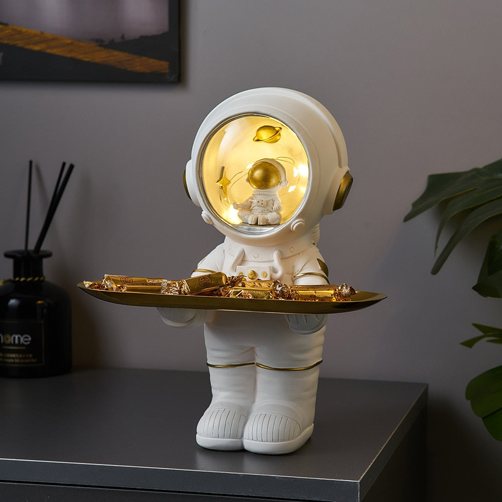 Unique Astronaut Storage Tray for Home Decor and Gift Idea NaLani