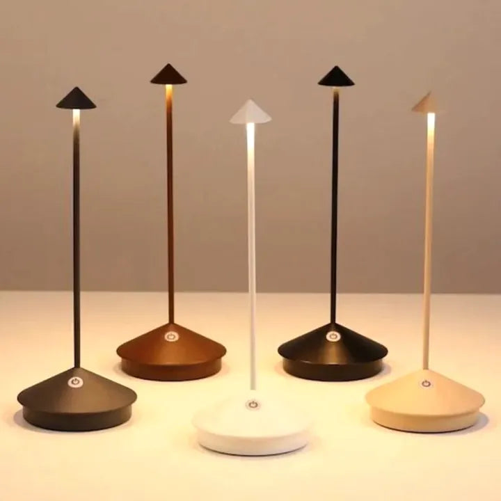 Wireless LED Table Lamp for Modern Home Decor and Brightness NaLani