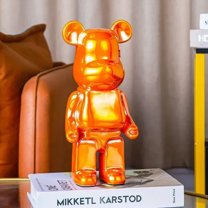 Aesthetic Bear Figurine Ceramic Statue for Luxury Living Room Decor Artlet NaLani