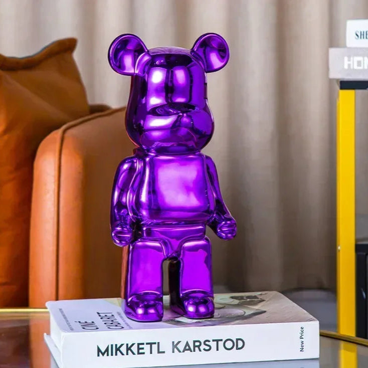 Aesthetic Bear Figurine Ceramic Statue for Luxury Living Room Decor Smudgeon NaLani