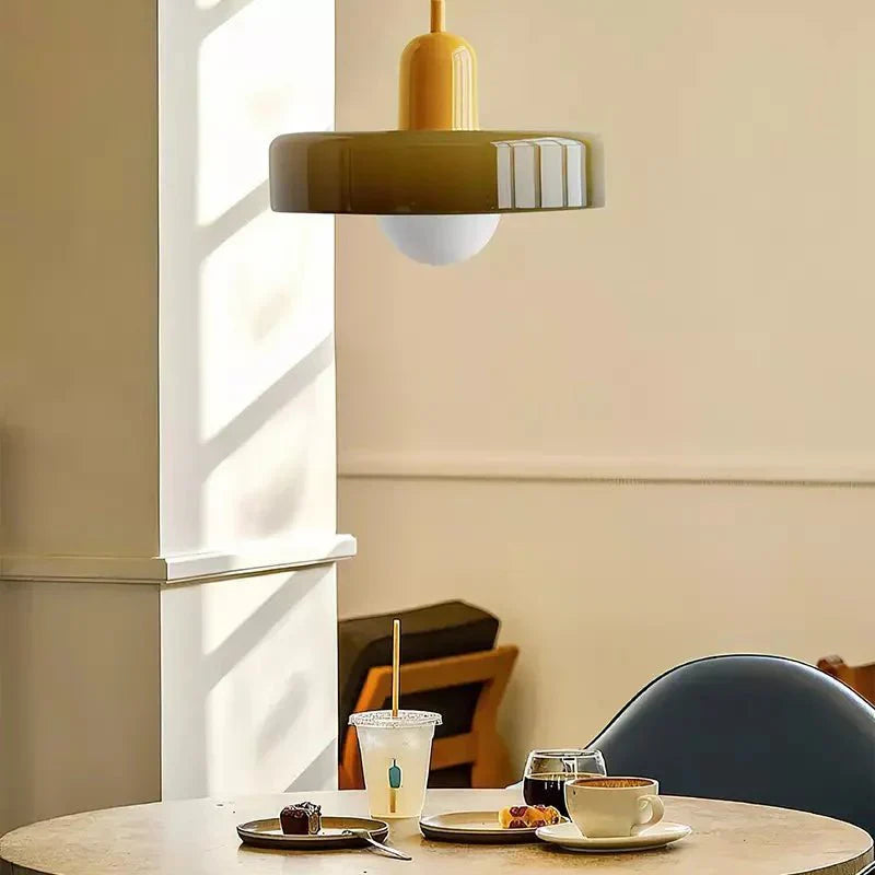 Modern Colored Glass Pendant Light for Stylish Interiors NaLani