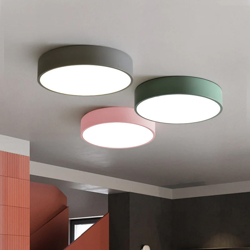 Circular Flush Mount LED Ceiling Lights NALANI