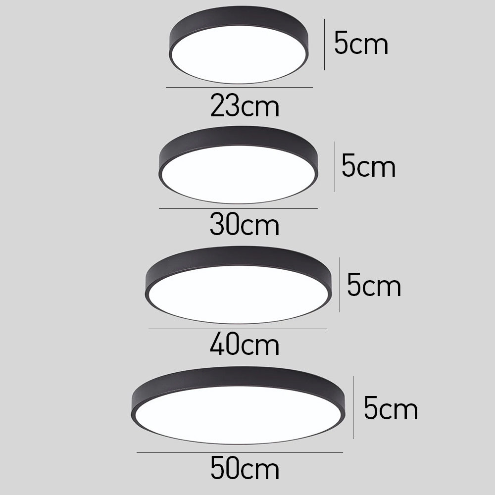 Circular Flush Mount LED Ceiling Lights NALANI
