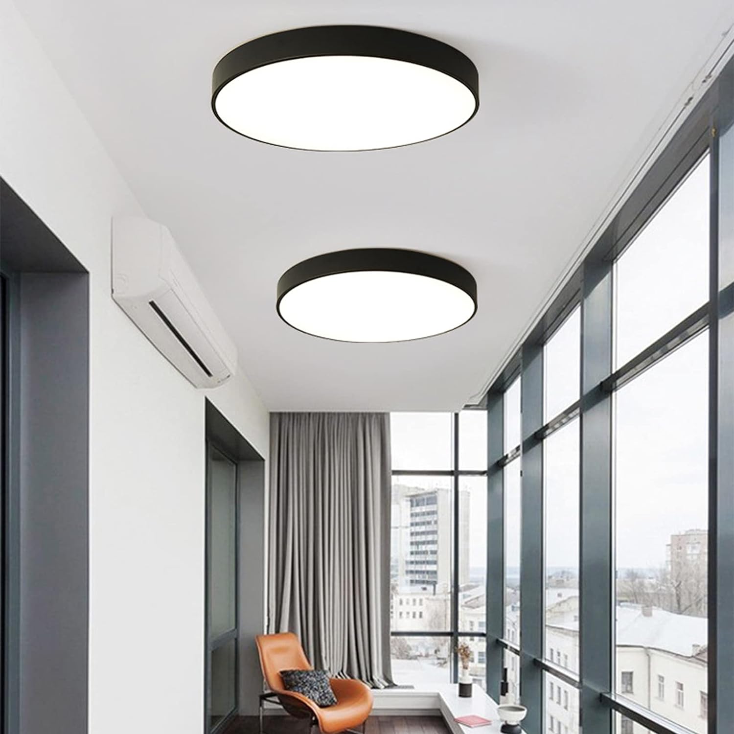 Circular Flush Mount LED Ceiling Lights NALANI