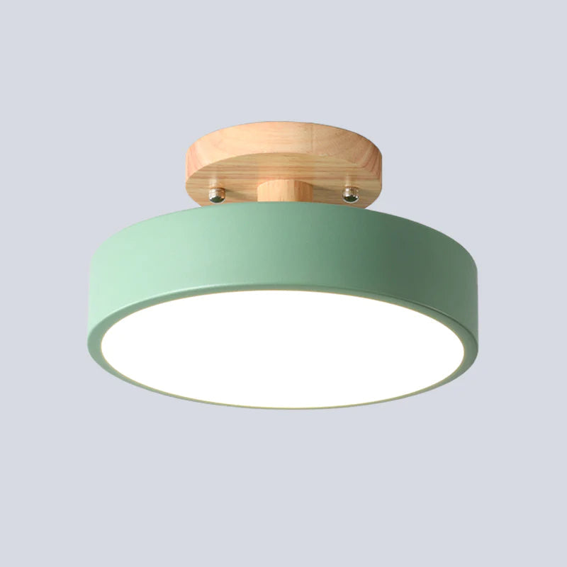 Colorful Semi-flush LED Ceiling Lights for Modern Spaces NALANI