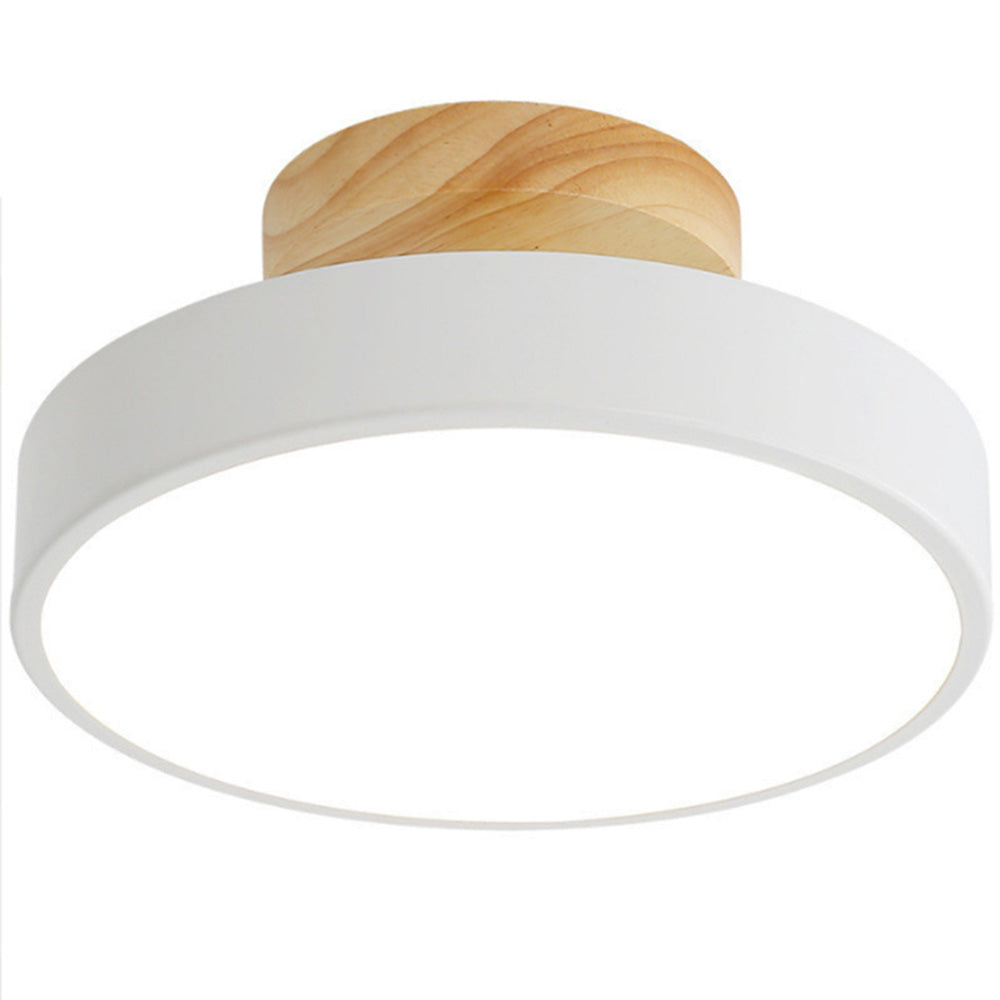Colorful Semi-flush LED Ceiling Lights for Modern Spaces NALANI