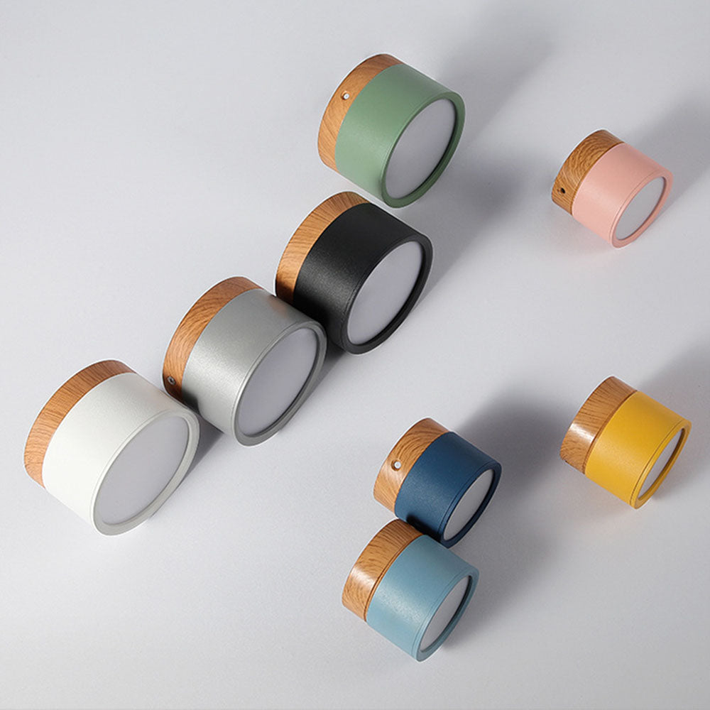 Cylinder Small Flush Ceiling Lights for Modern Home Decor NALANI