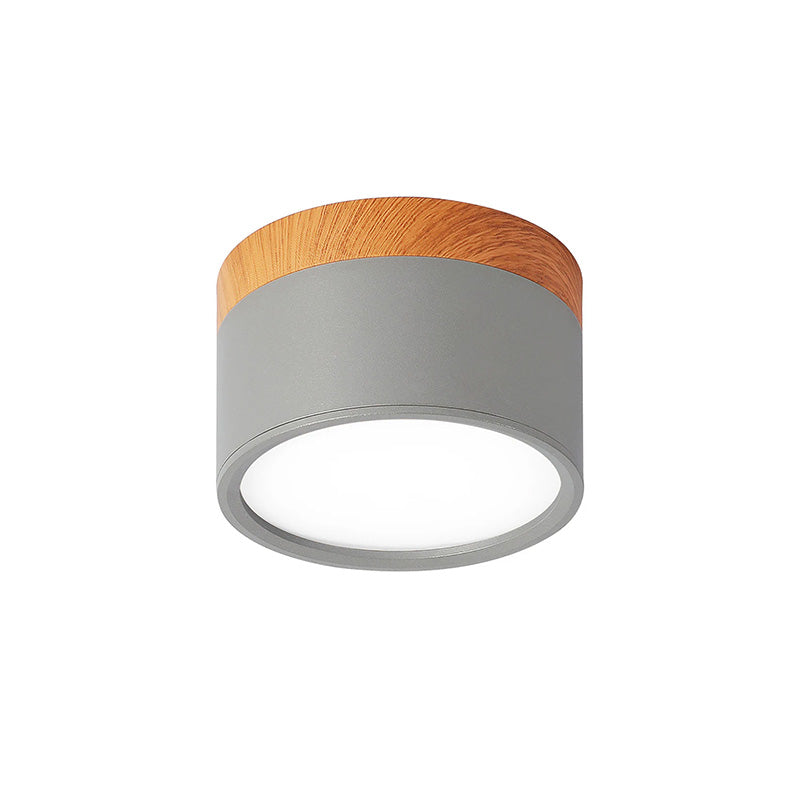 Cylinder Small Flush Ceiling Lights for Modern Home Decor NALANI
