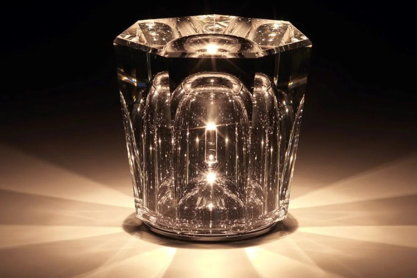 Luxurious Rechargeable Diamond Crystal LED Tile Lamp NaLani