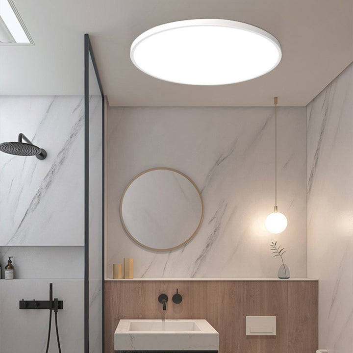Modern Round LED Ceiling Light for Stylish Home Illumination White D37*H2cm(45W) NALANI