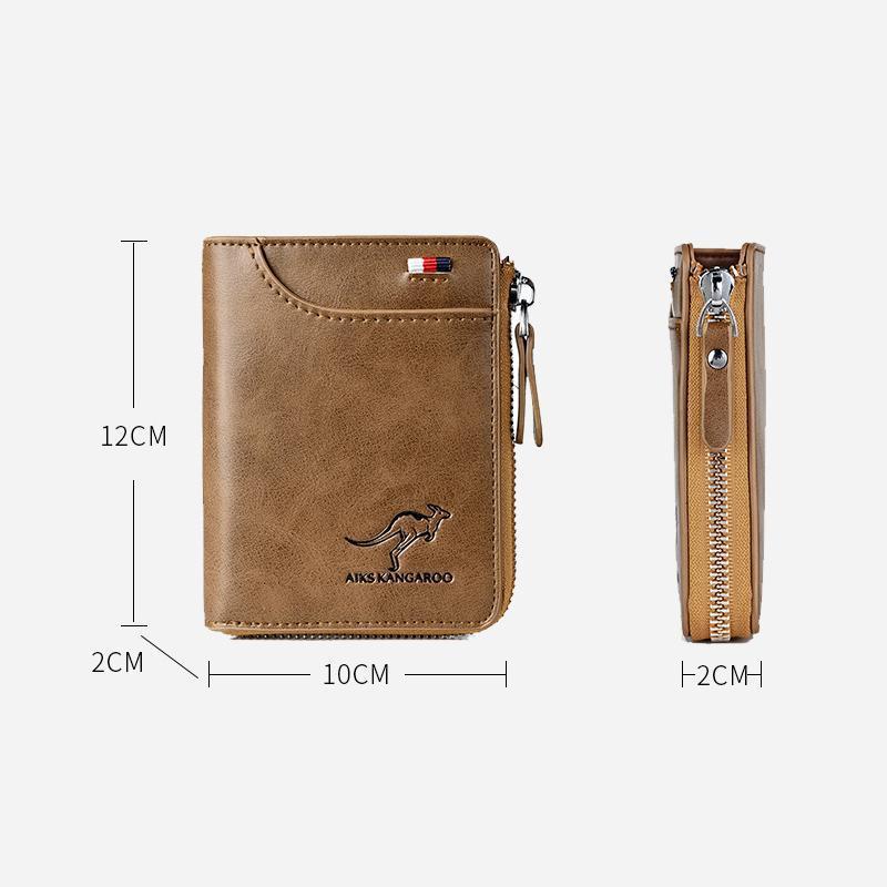 RFID Blocking Waterproof Leather Wallet Compact And Durable NALANI