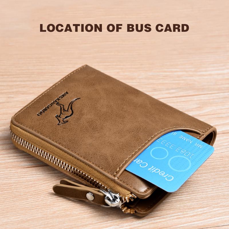 RFID Blocking Waterproof Leather Wallet Compact And Durable NALANI
