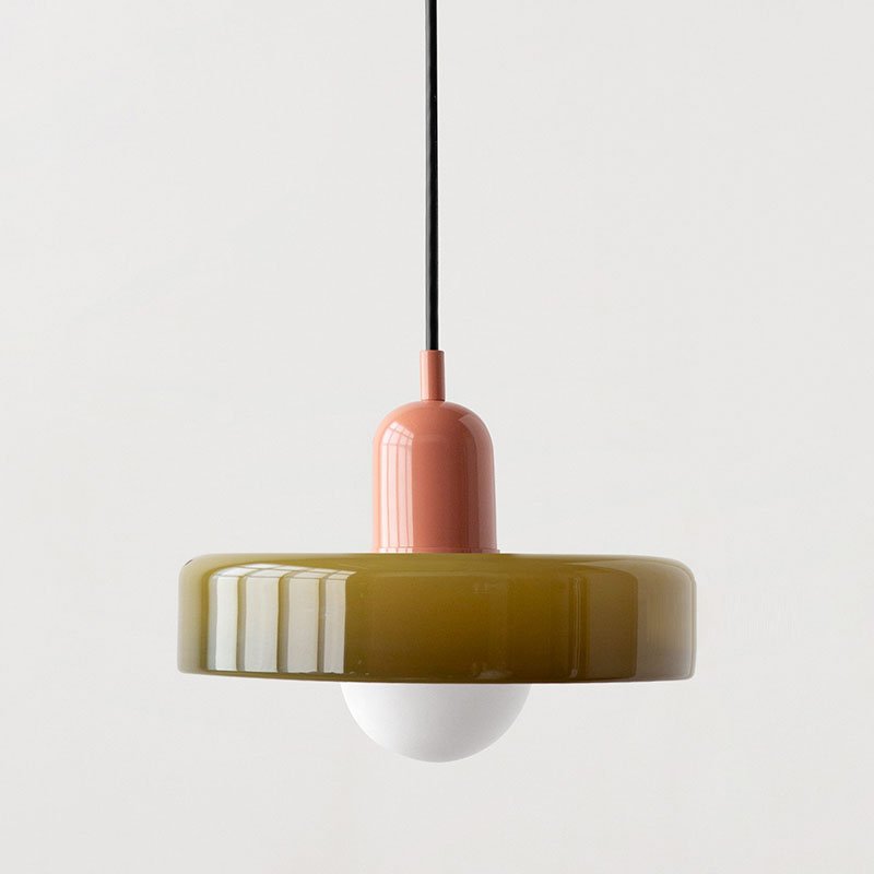 Modern Colored Glass Pendant Light for Stylish Interiors NaLani