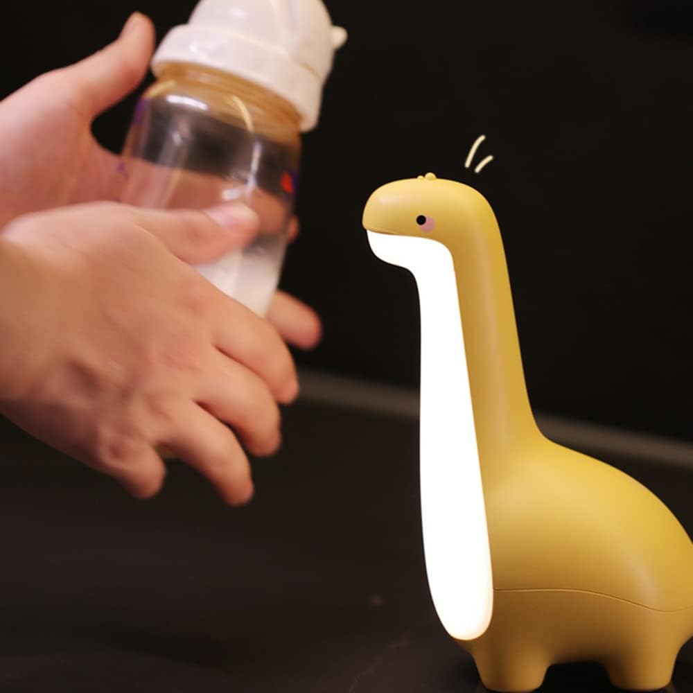 Soft Silicone Dinosaur Night Light For Kids Gentle Glow NALANI