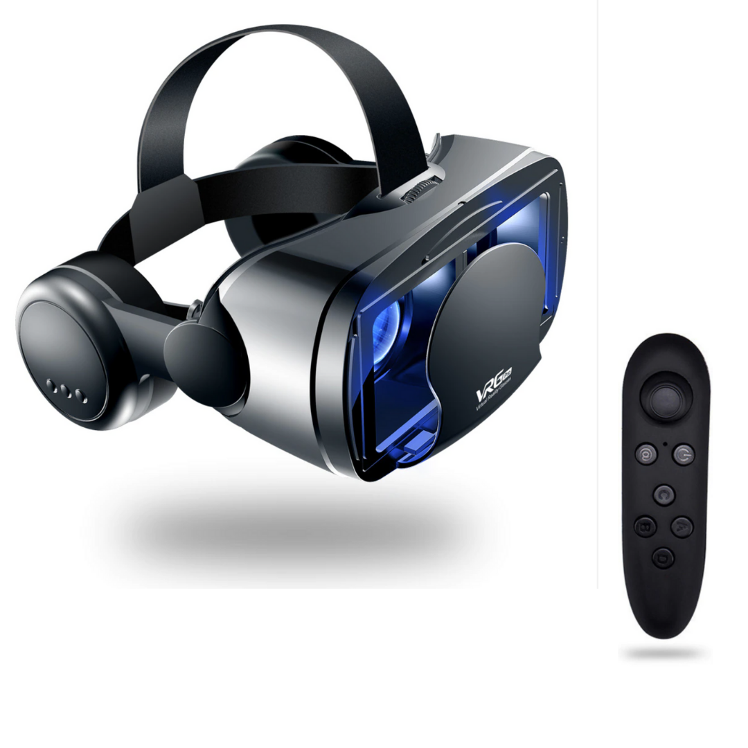 Immersive VR Headset With Integrated For iPhone And Android With Bluetooth Controller NALANI