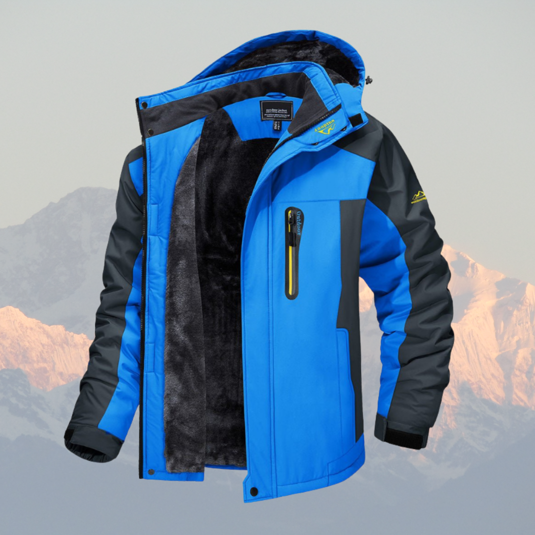 Men Outdoor Fedar | Winter Jacket Waterproof Windproof Fleece Hood