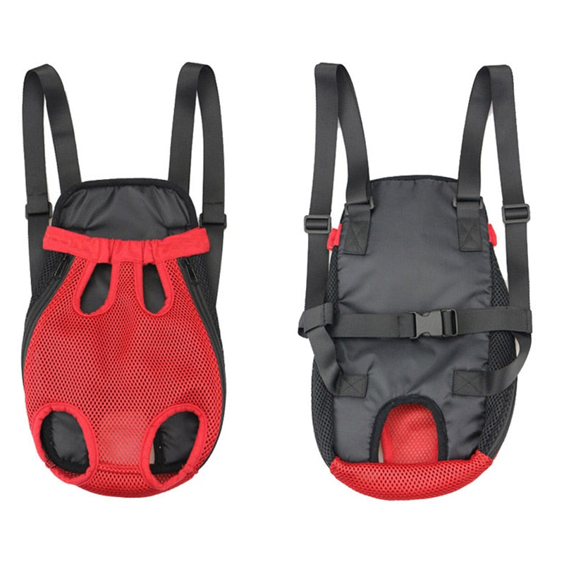 Pet Carrier Backpack For Travel Cats And Dogs Comfort Red NALANI