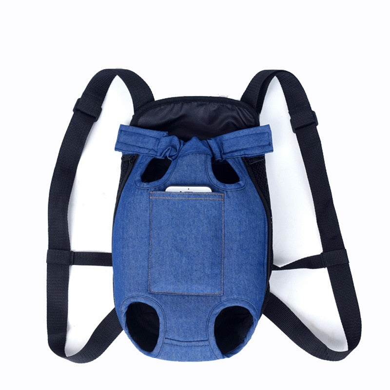 Pet Carrier Backpack For Travel Cats And Dogs Comfort Nail dark blue NALANI