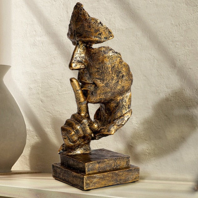 ArtCreativ | Face Statue - Abstract Resin Sculpture for Home Decor NALANI