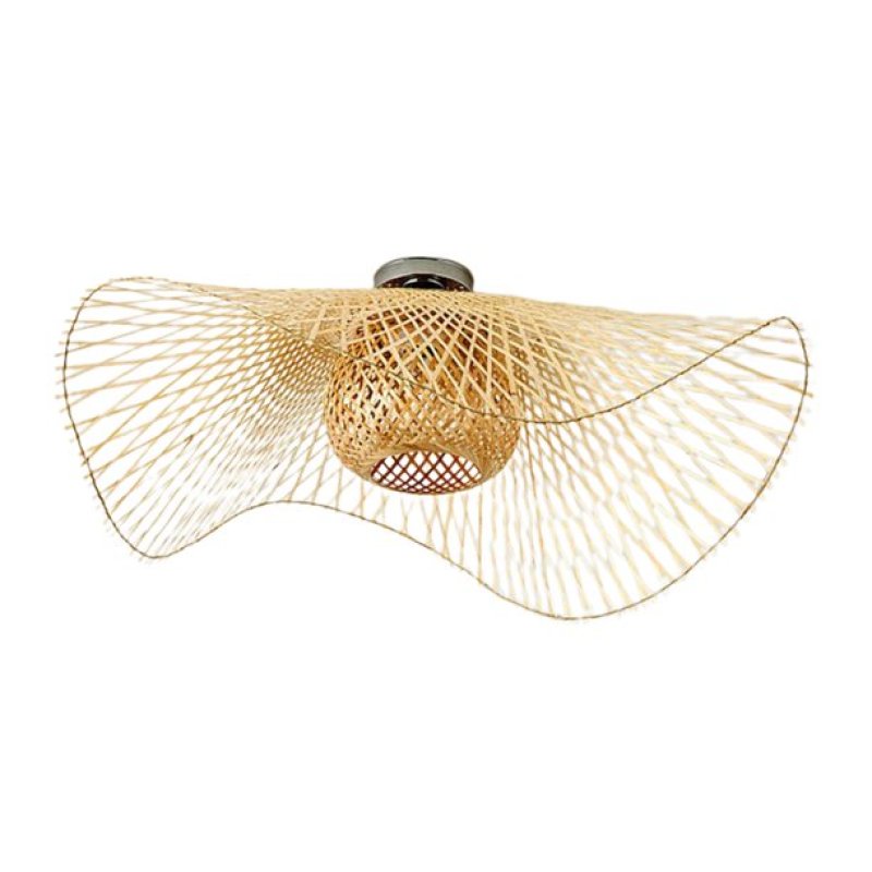 Japanese Design Rattan Pendant Lamp for Serene Interiors Calora