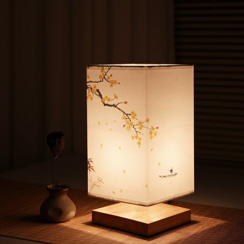 Japanese Scandinavian Table Lamp Minimalist Design 12x27cm-Lighting-NaLani