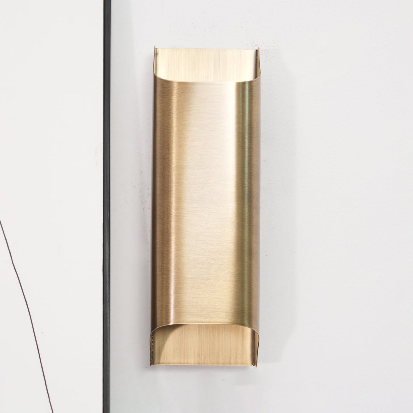 Brass Wall Lamp With Vintage Finish And Oil Coating NALANI